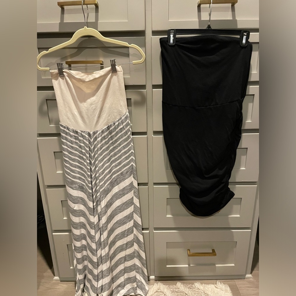 Maternity skirts (Motherhood Maternity and Gap maternity) size Small